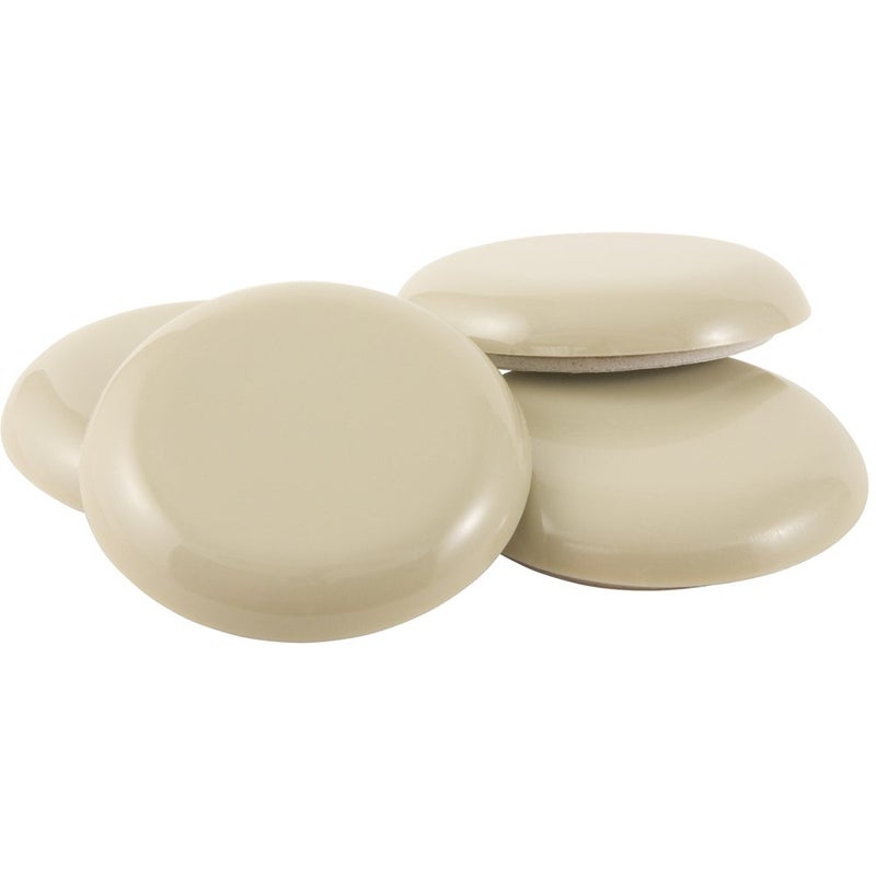 Super Sliders Self-Stick Furniture 1-3/4"" Round Sliders for Carpeted Surfaces (4 piece) - Image 2
